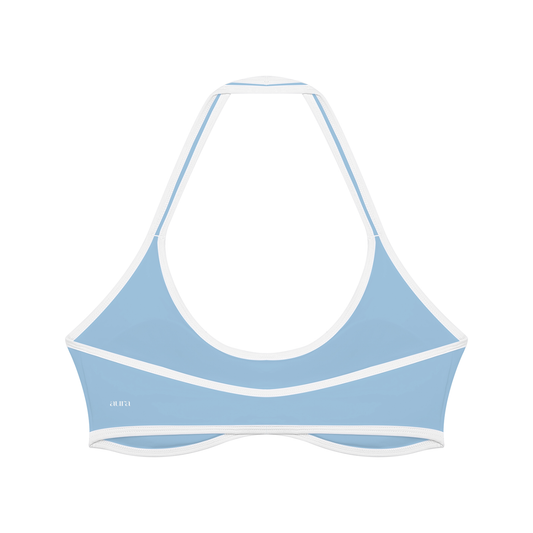 Women's Halter Color Block Yoga Sports Bra
