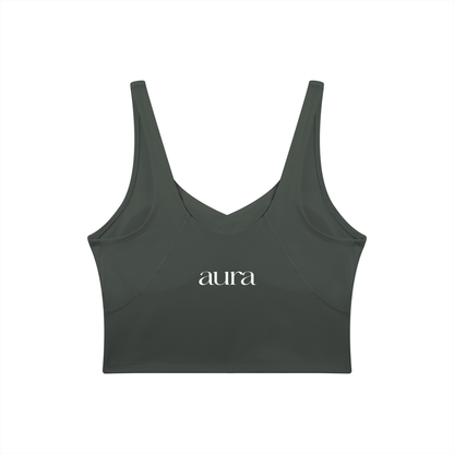 Women's V-Neck Yoga Sports Bra