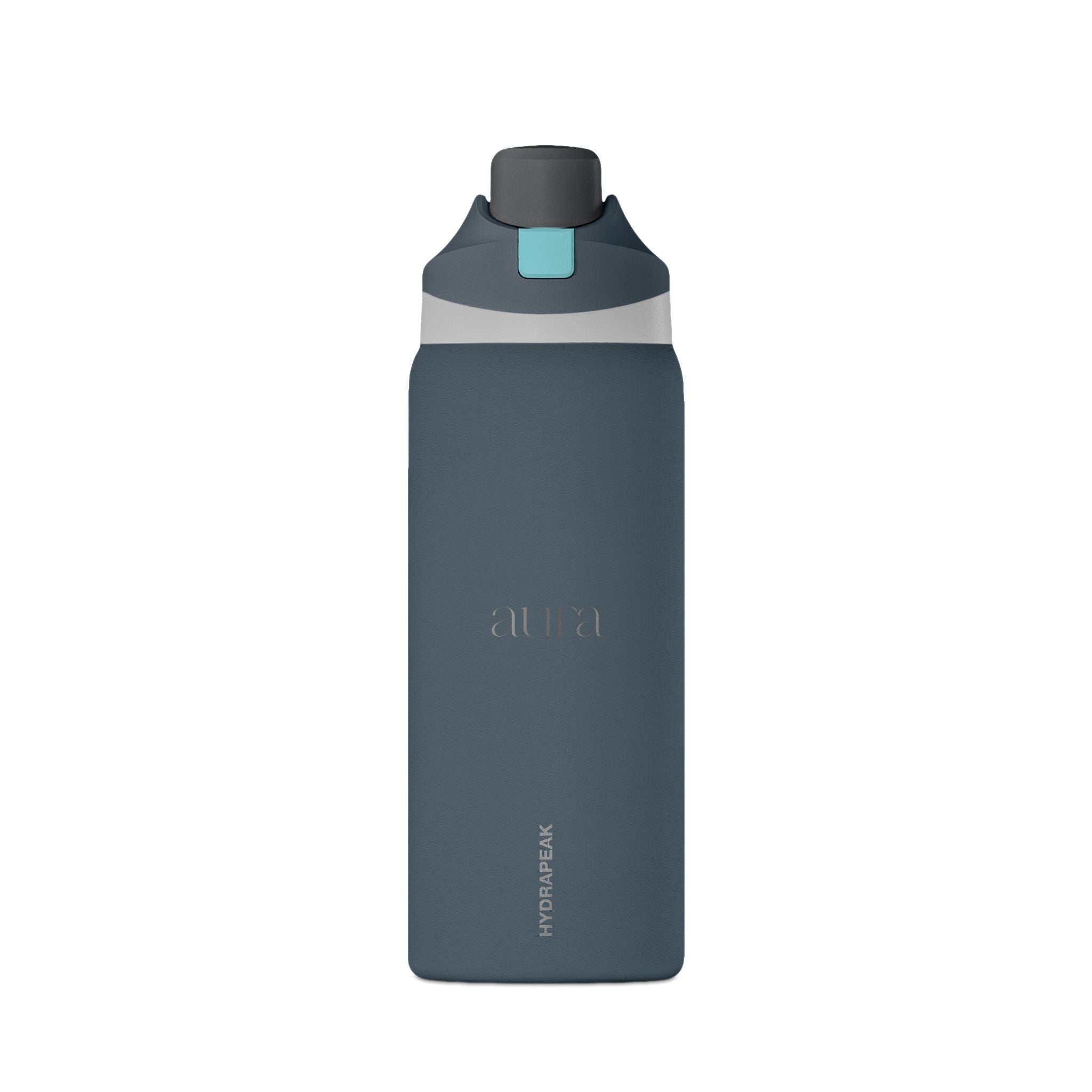 32oz Insulated Water Bottle — Matte Black Oasis, Leak‑Proof Travel Bottle