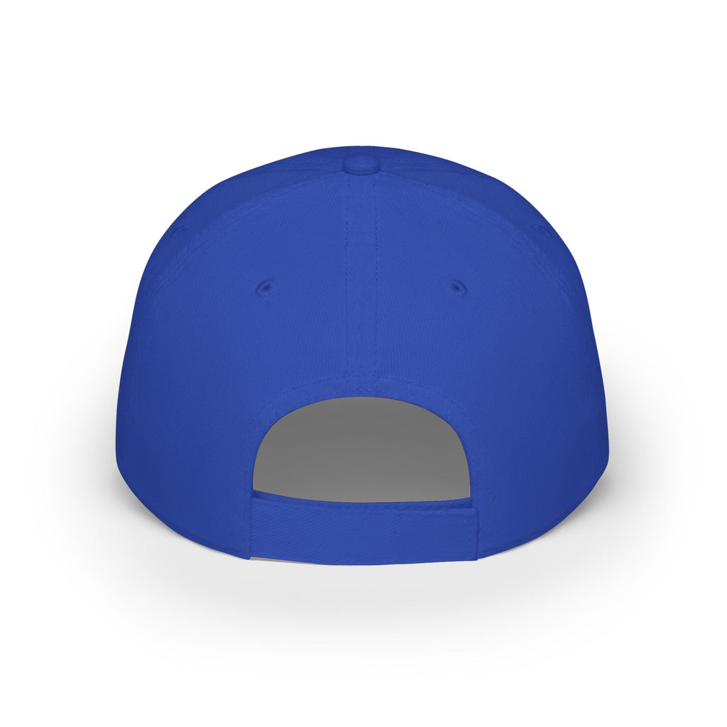 Embroidered Low Profile Baseball Cap — Minimal 'aura.' Design