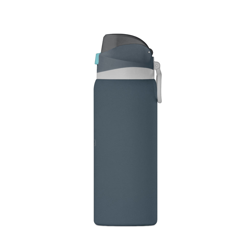 32oz Insulated Water Bottle — Matte Black Oasis, Leak‑Proof Travel Bottle