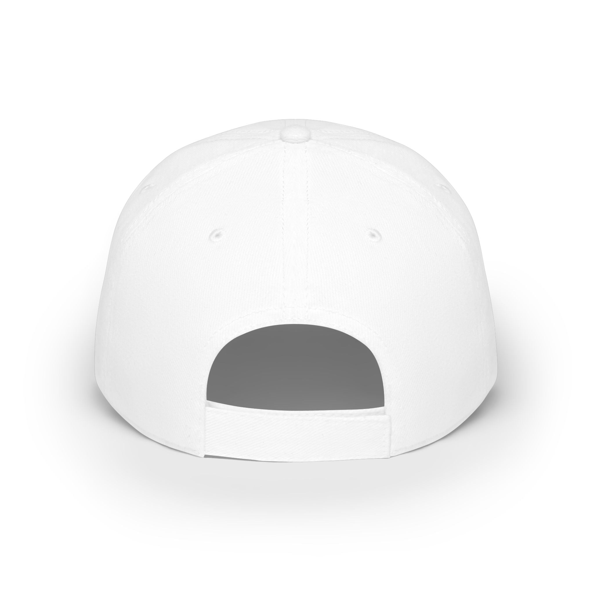Embroidered Low Profile Baseball Cap — Minimal 'aura.' Design