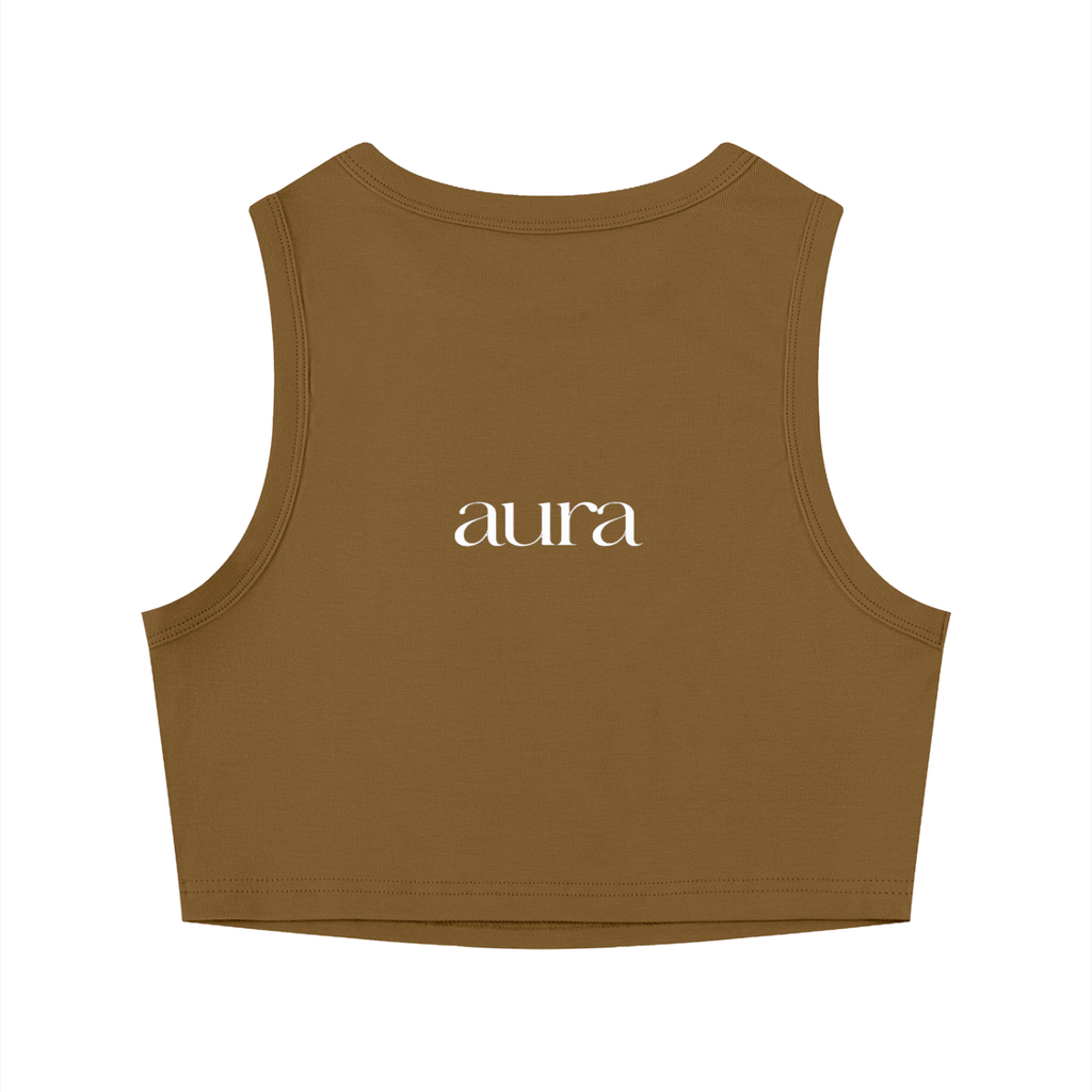 Women's Tight Crewneck Crop Tank Top