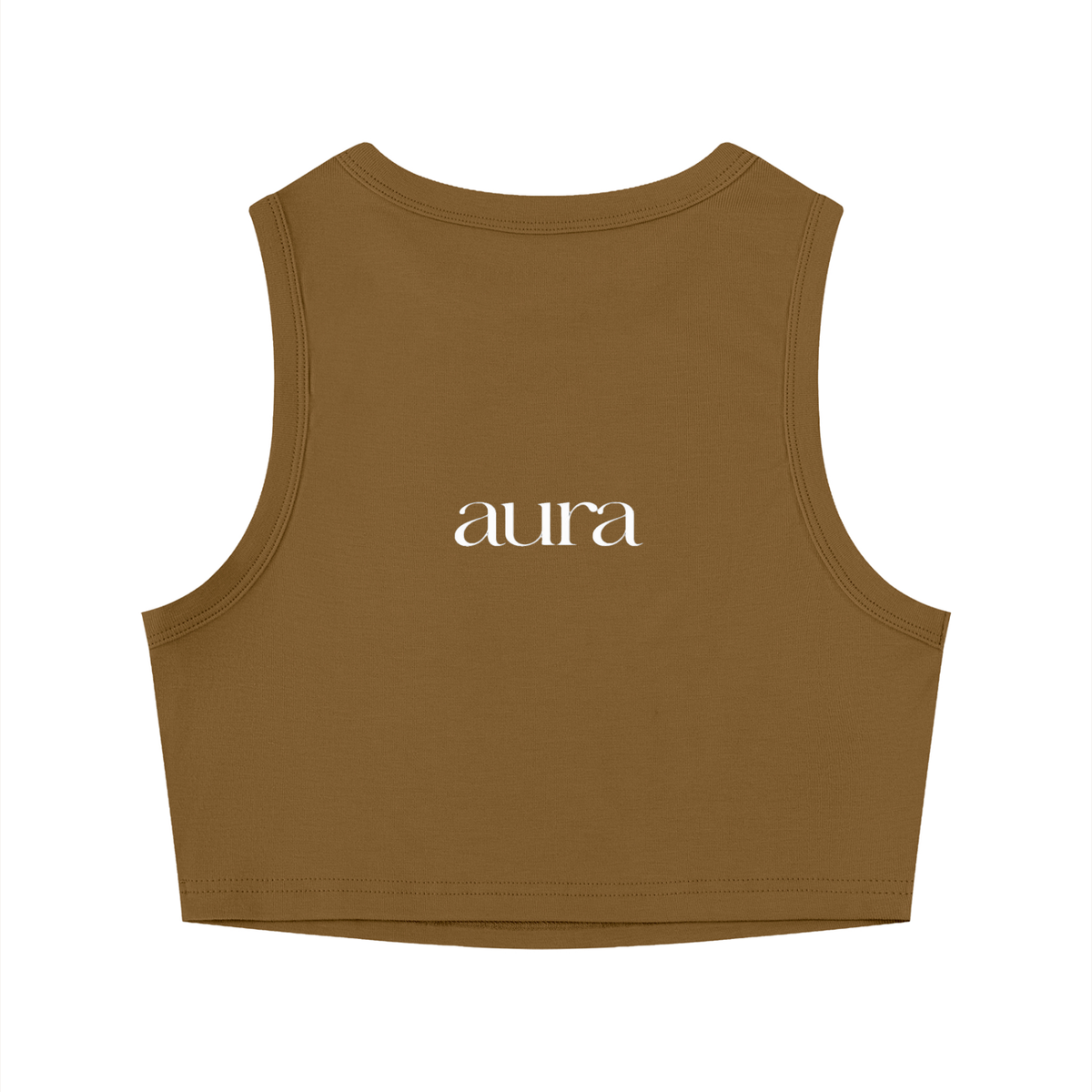 Women's Tight Crewneck Crop Tank Top