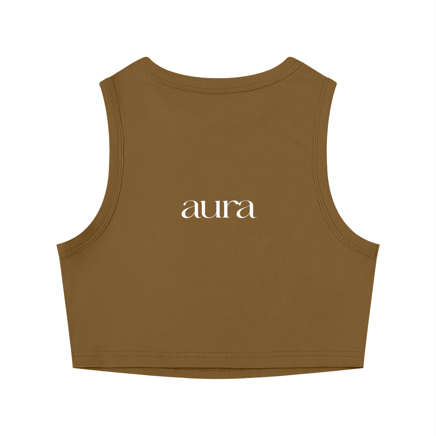 Women's Tight Crewneck Crop Tank Top