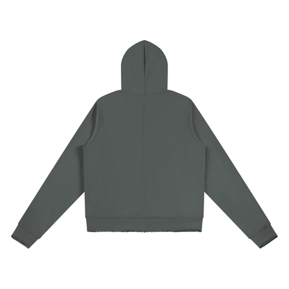 Women’s Raw Edge Full Zip Hoodie