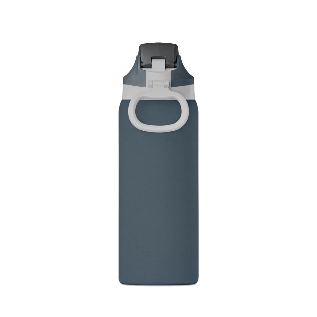 32oz Insulated Water Bottle — Matte Black Oasis, Leak‑Proof Travel Bottle