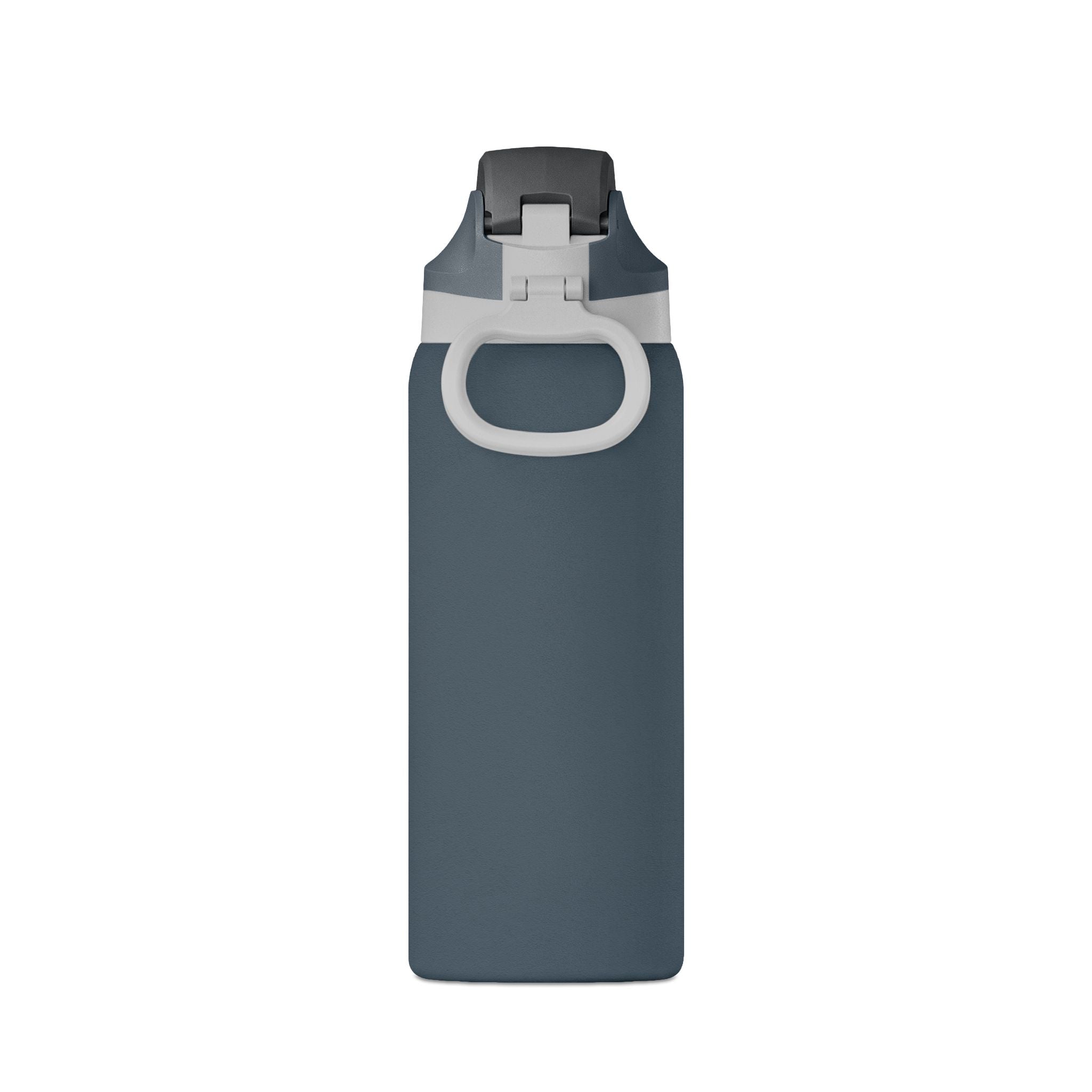 32oz Insulated Water Bottle — Matte Black Oasis, Leak‑Proof Travel Bottle