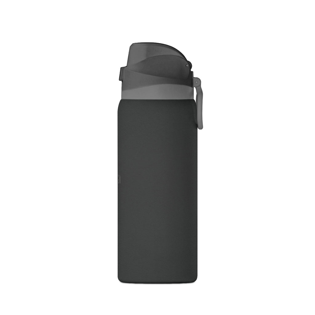 32oz Insulated Water Bottle — Matte Black Oasis, Leak‑Proof Travel Bottle