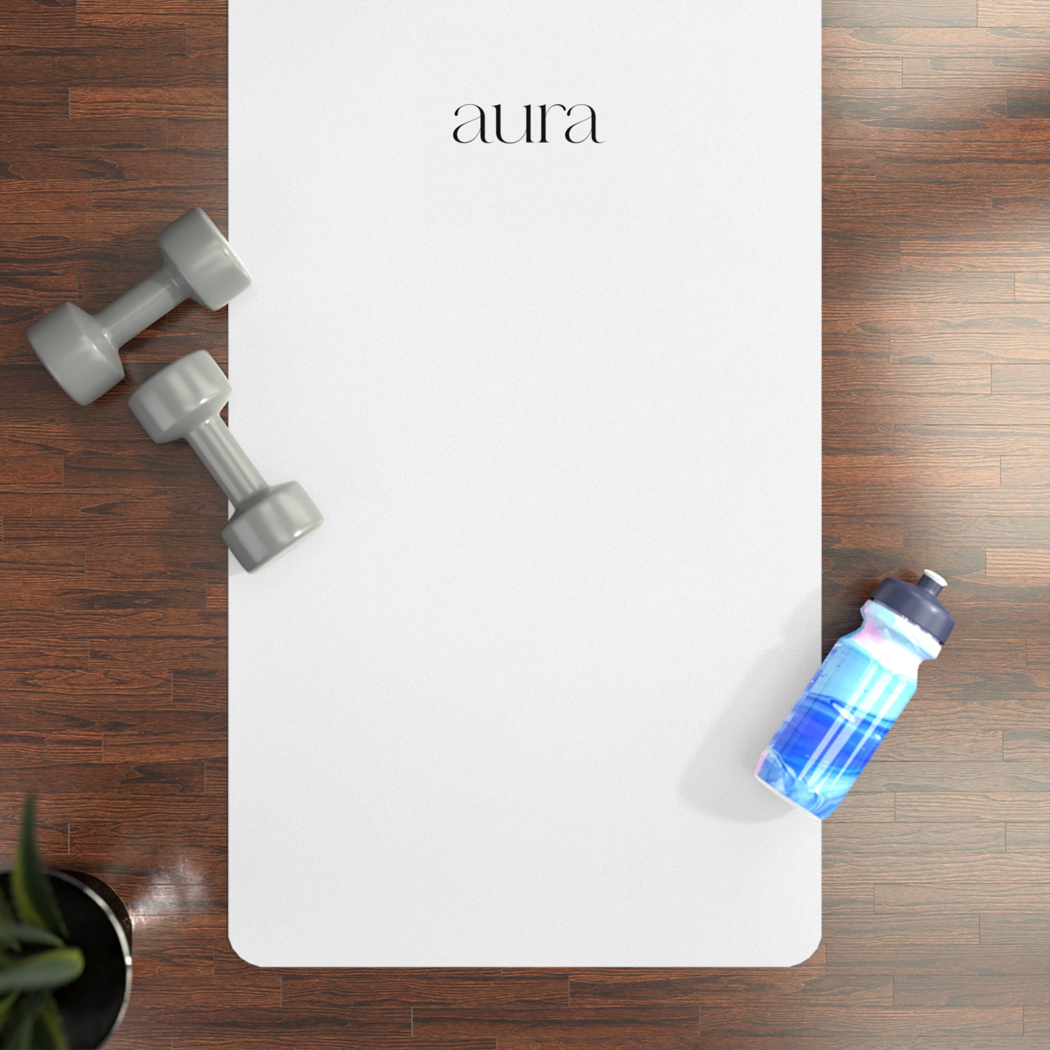 Aura Rubber Yoga Mat — Non‑Slip Eco Rubber Mat for Pilates & Home Practice