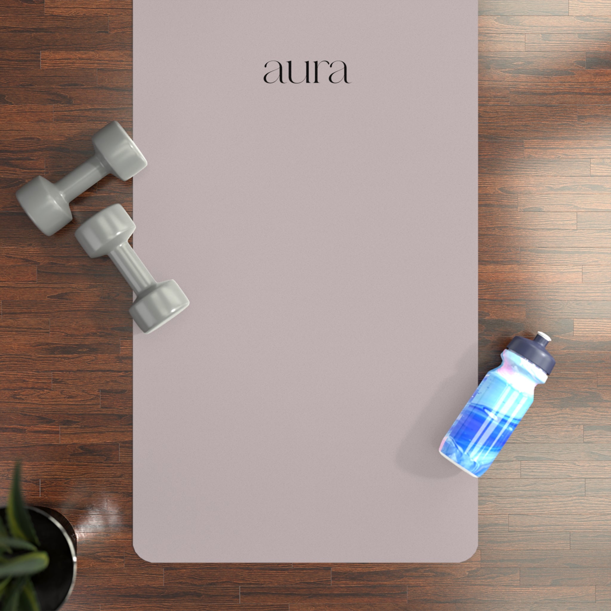 Aura Rubber Yoga Mat — Non‑Slip Eco Grip Mat for Pilates & Yoga