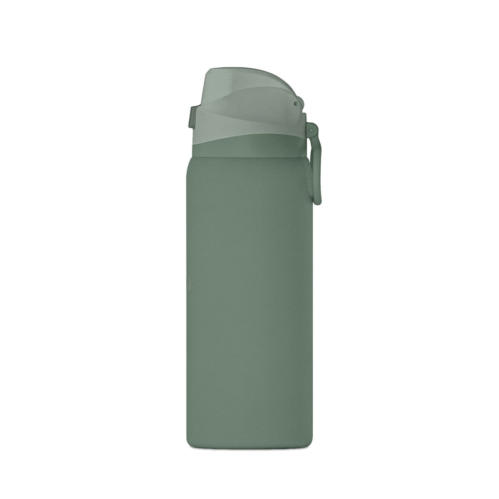 32oz Insulated Water Bottle — Matte Black Oasis, Leak‑Proof Travel Bottle