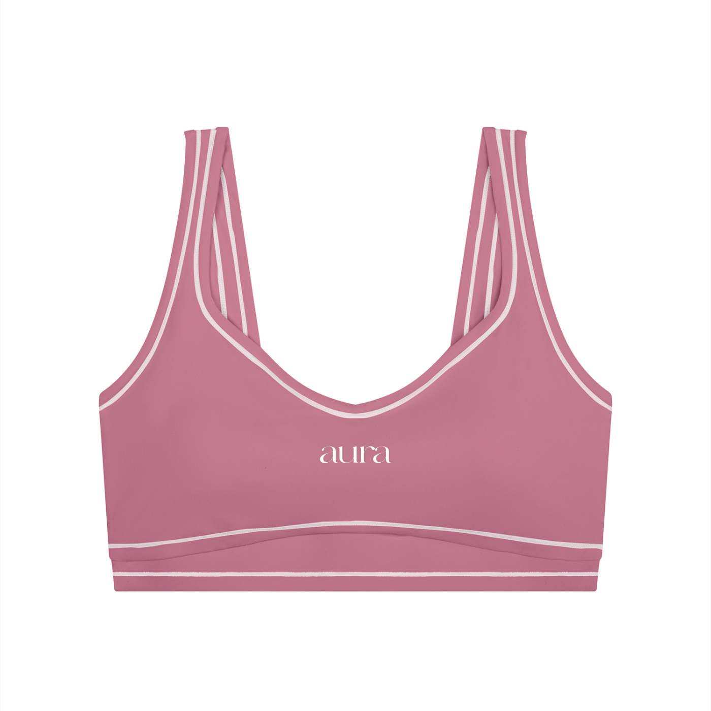 Women’s Topstitching Yoga Sports Bra