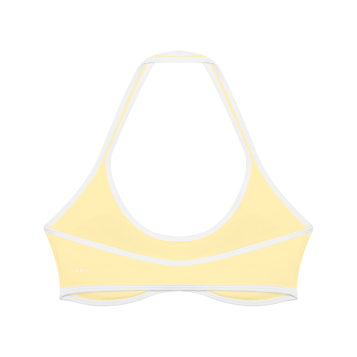 Women's Halter Color Block Yoga Sports Bra