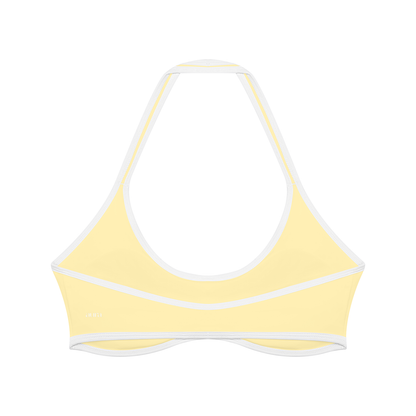 Women's Halter Color Block Yoga Sports Bra