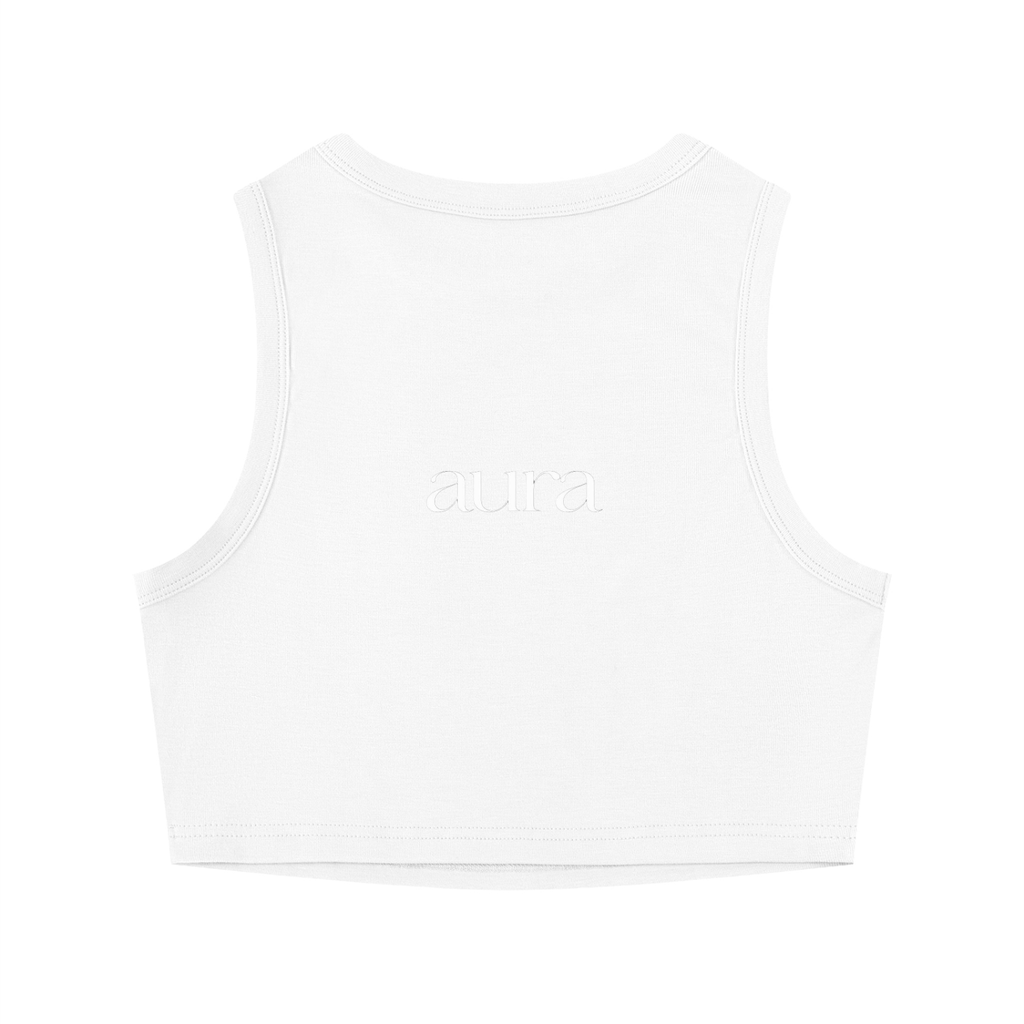 Women's Tight Crewneck Crop Tank Top