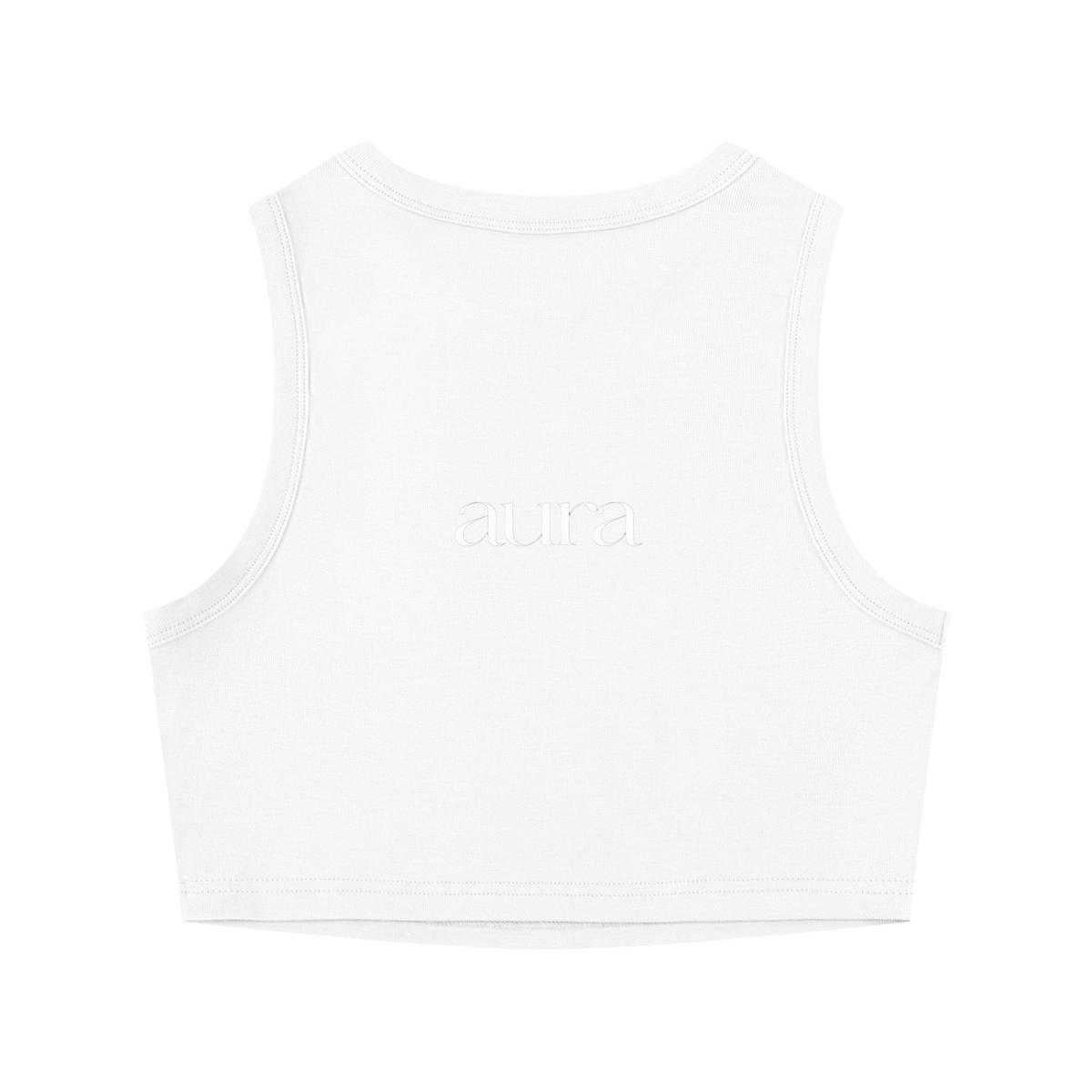 Women's Tight Crewneck Crop Tank Top