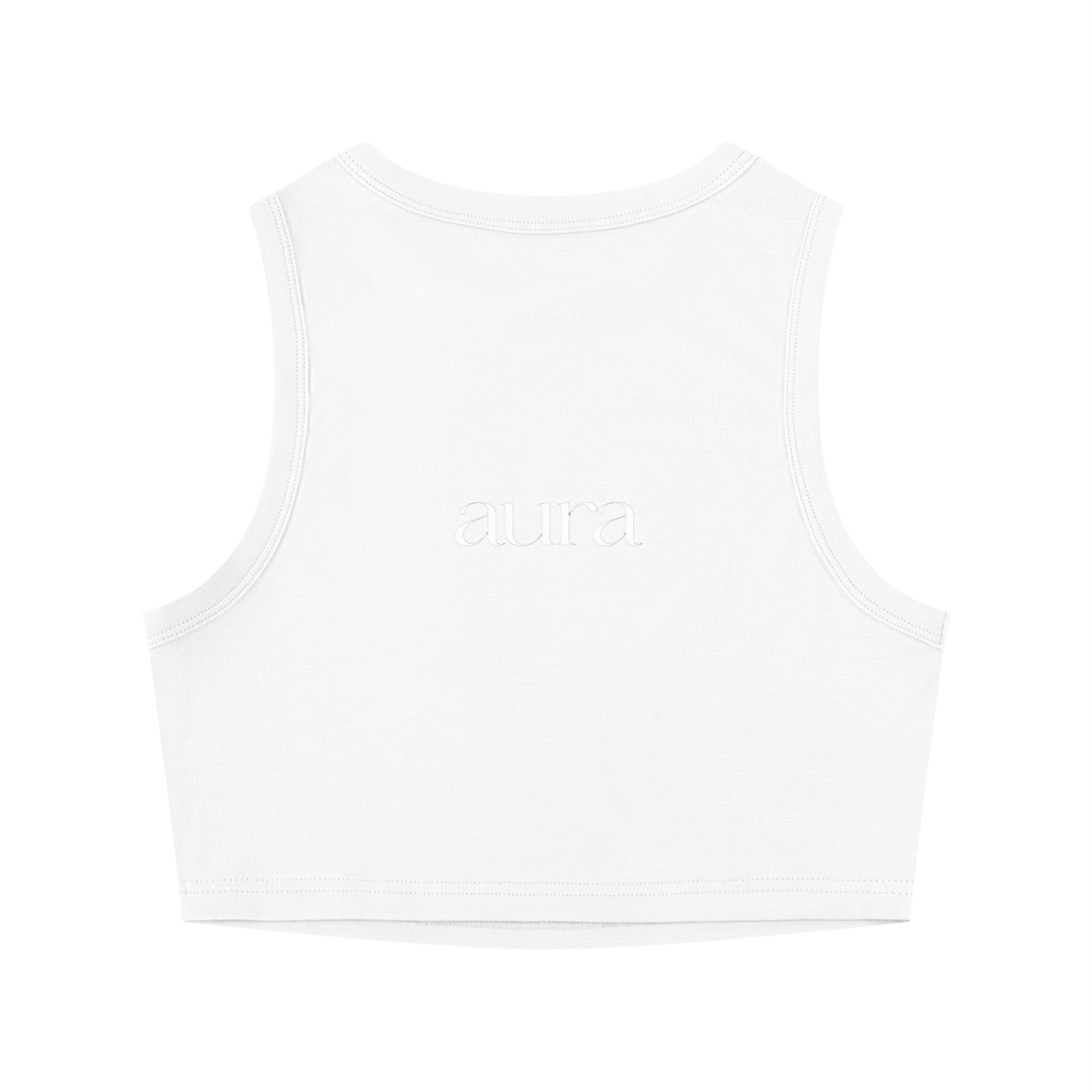Women's Tight Crewneck Crop Tank Top
