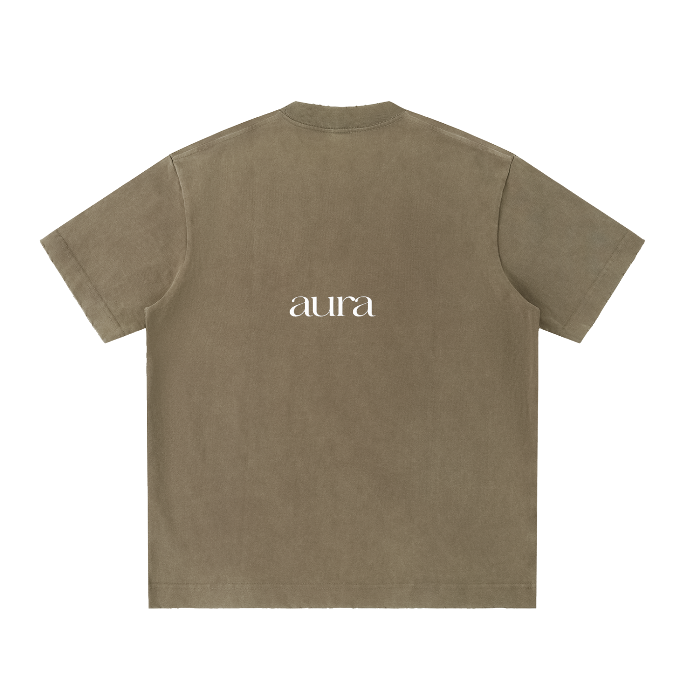Heavyweight Vintage Washed Frayed T-Shirt