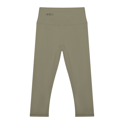 Women's High Waisted Yoga Capri Leggings