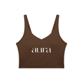 Women's V-Neck Yoga Sports Bra