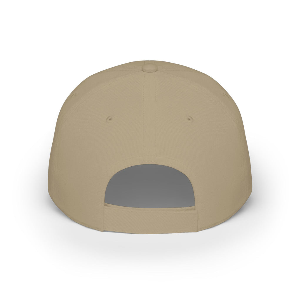 Embroidered Low Profile Baseball Cap — Minimal 'aura.' Design