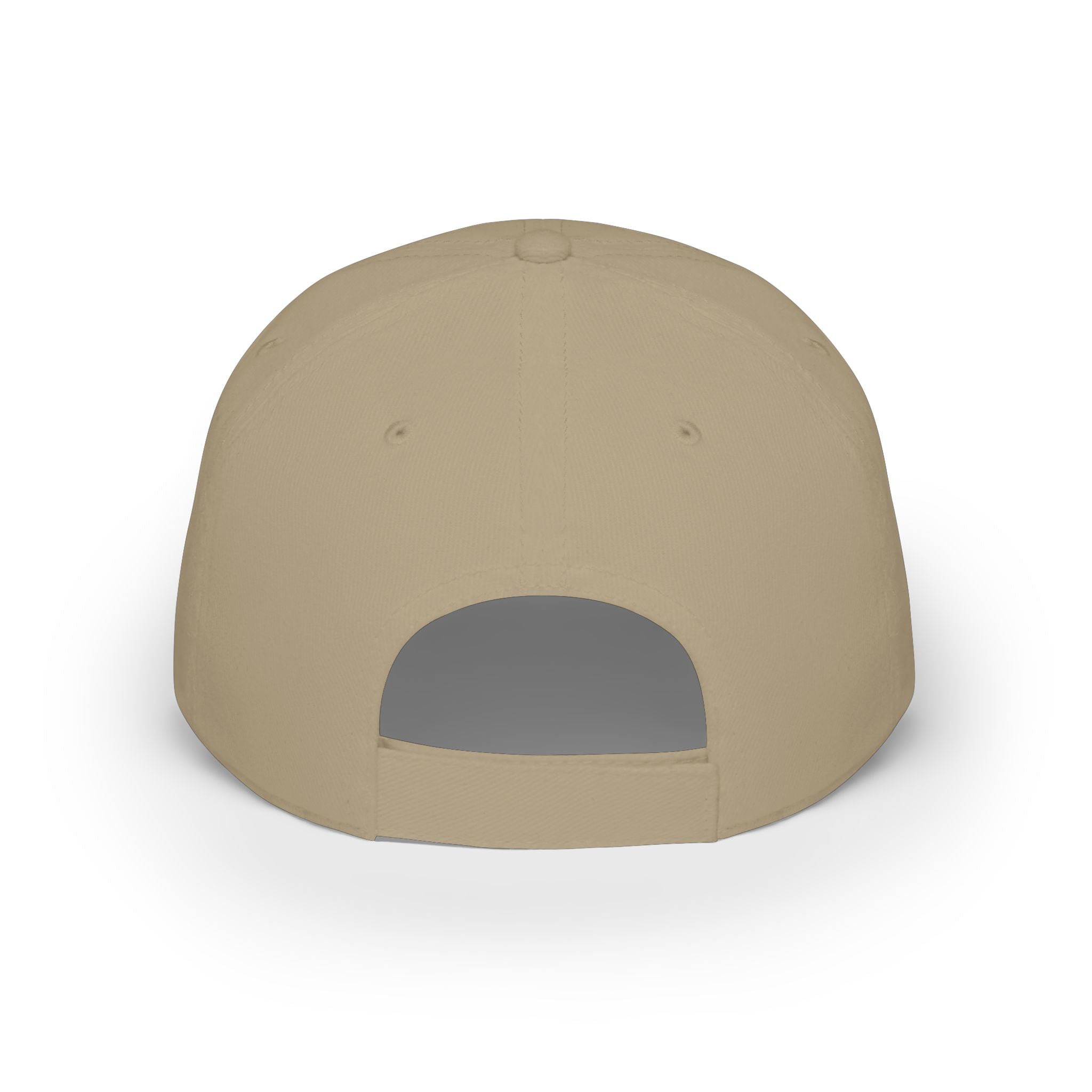 Embroidered Low Profile Baseball Cap — Minimal 'aura.' Design