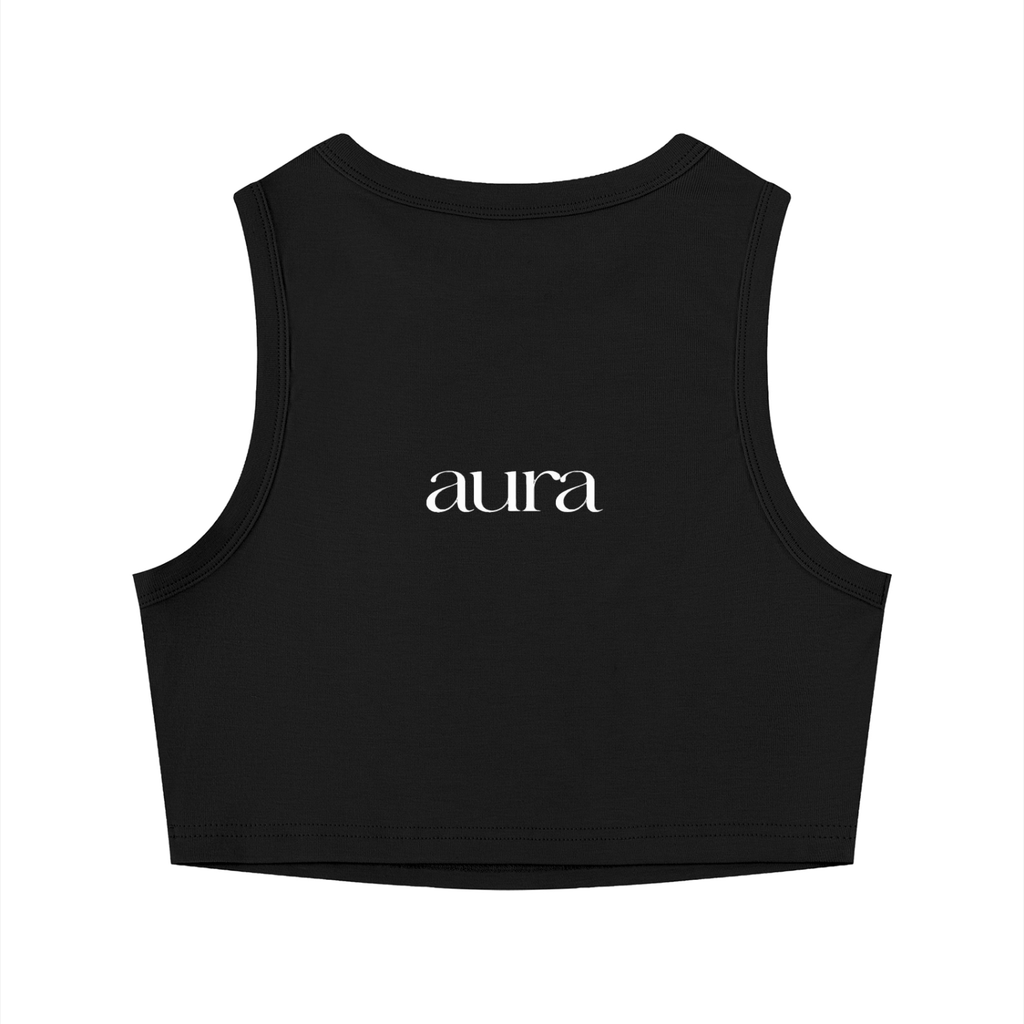 Women's Tight Crewneck Crop Tank Top