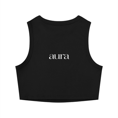 Women's Tight Crewneck Crop Tank Top