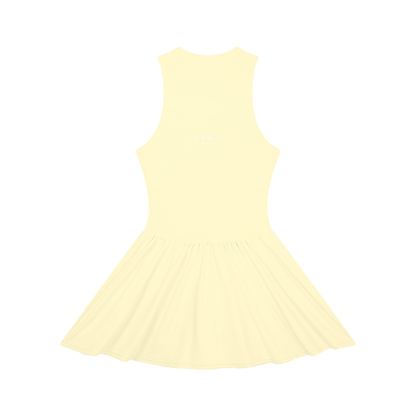 Women’s Ruched Sleeveless Full-Zip Dress