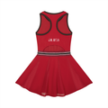 Women's Color Block A-Line Sleeveless Dress