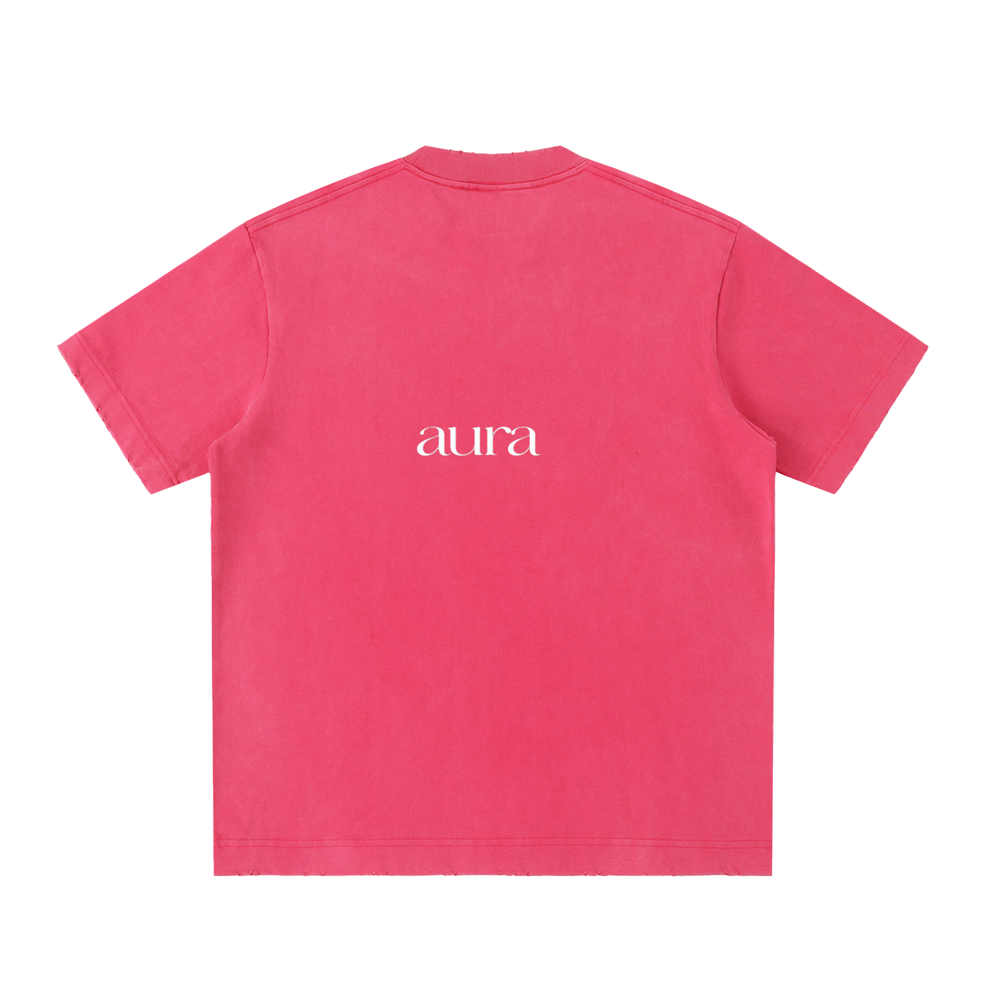 Heavyweight Vintage Washed Frayed T-Shirt
