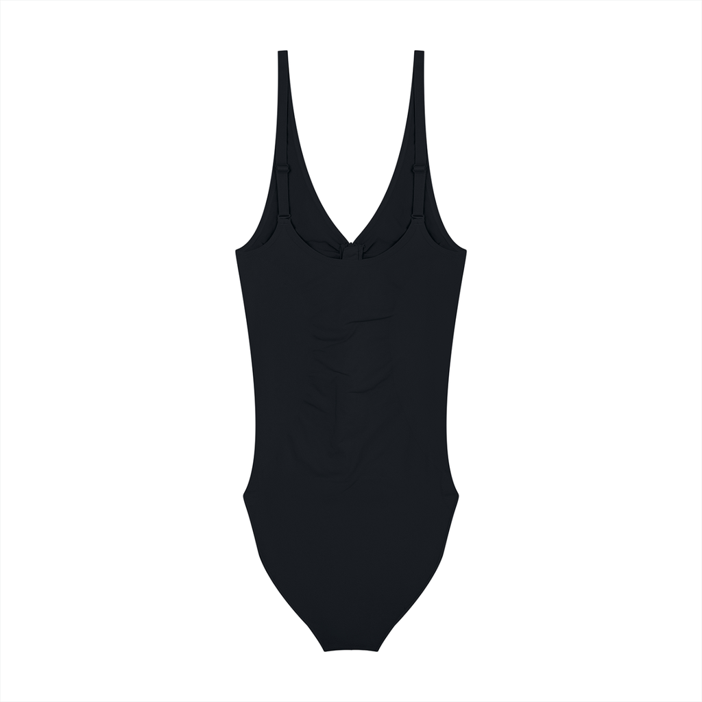 Women’s Full-Zip Ruched Bodysuit