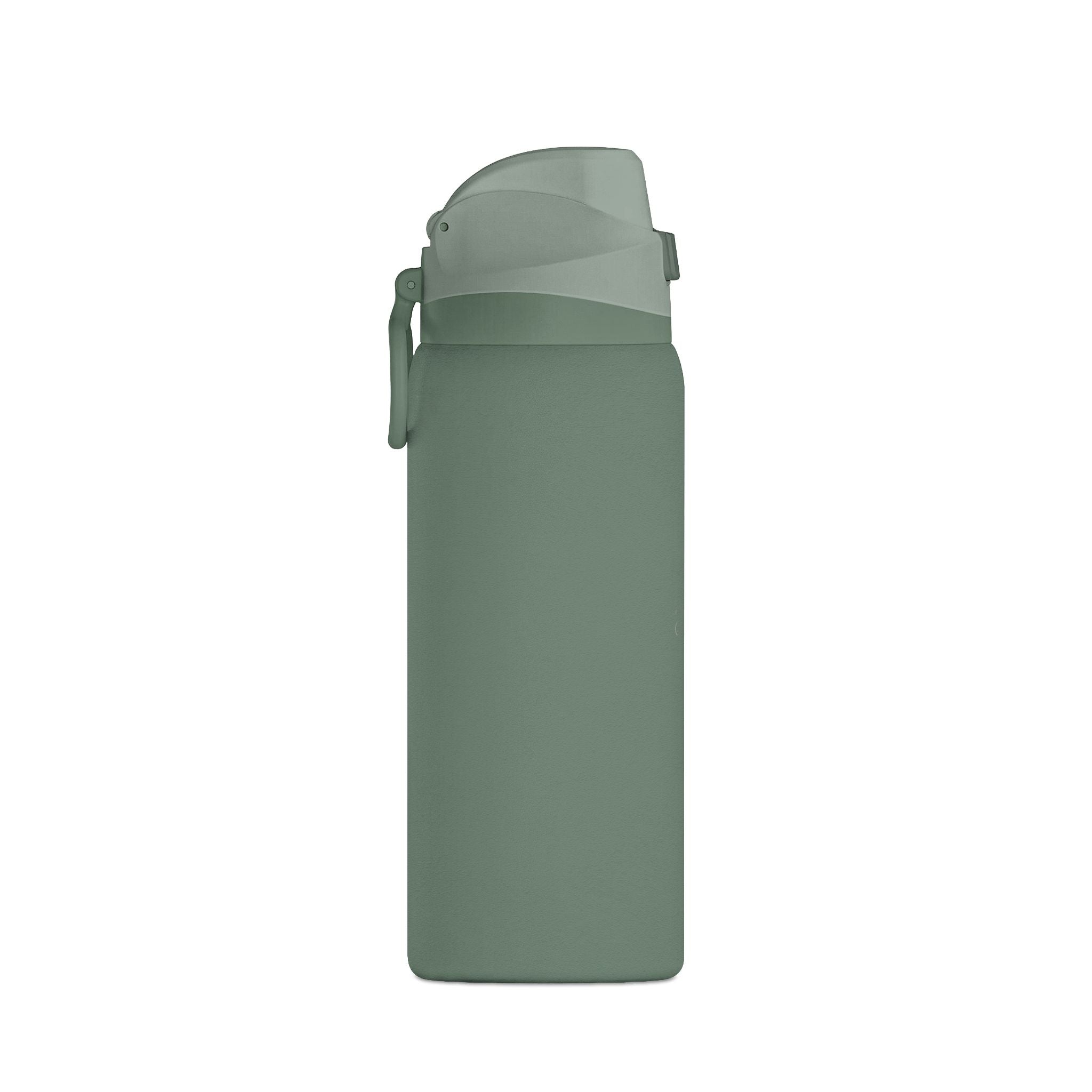 32oz Insulated Water Bottle — Matte Black Oasis, Leak‑Proof Travel Bottle