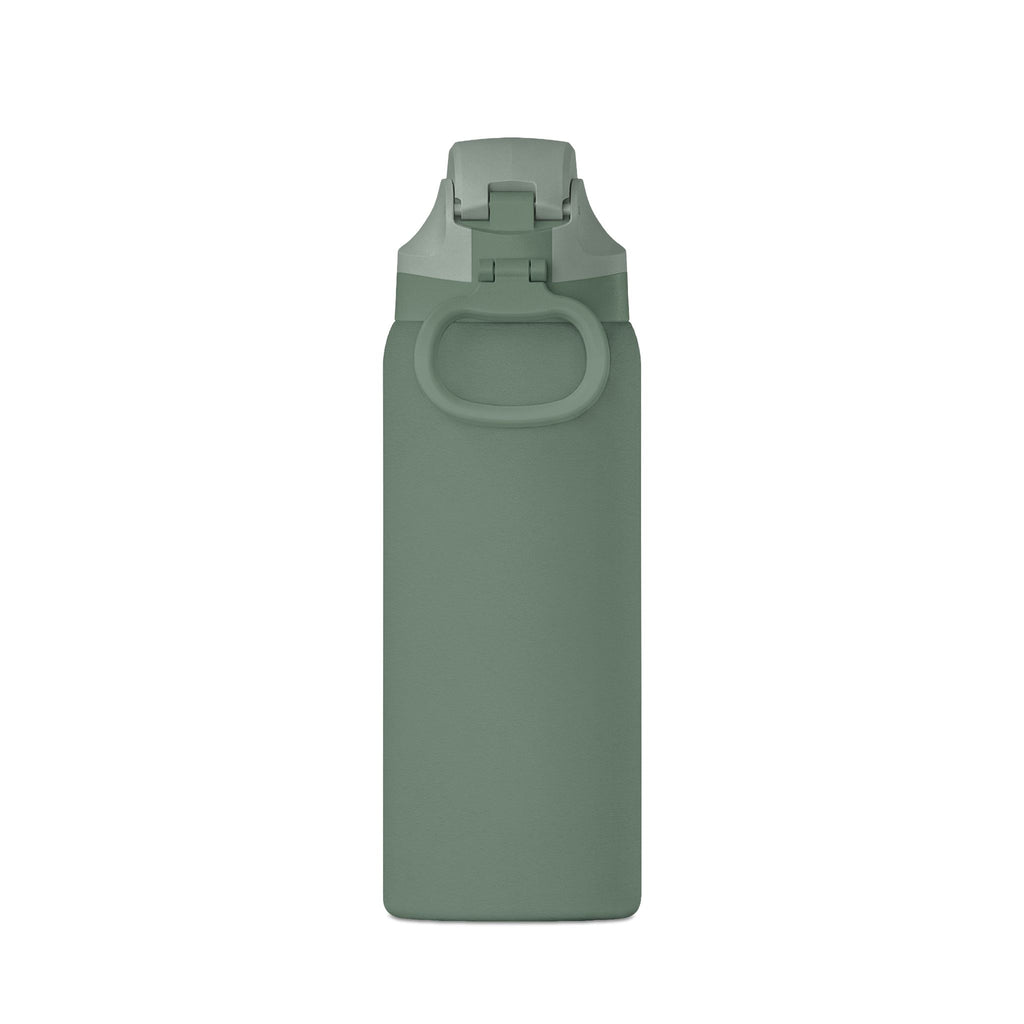 32oz Insulated Water Bottle — Matte Black Oasis, Leak‑Proof Travel Bottle