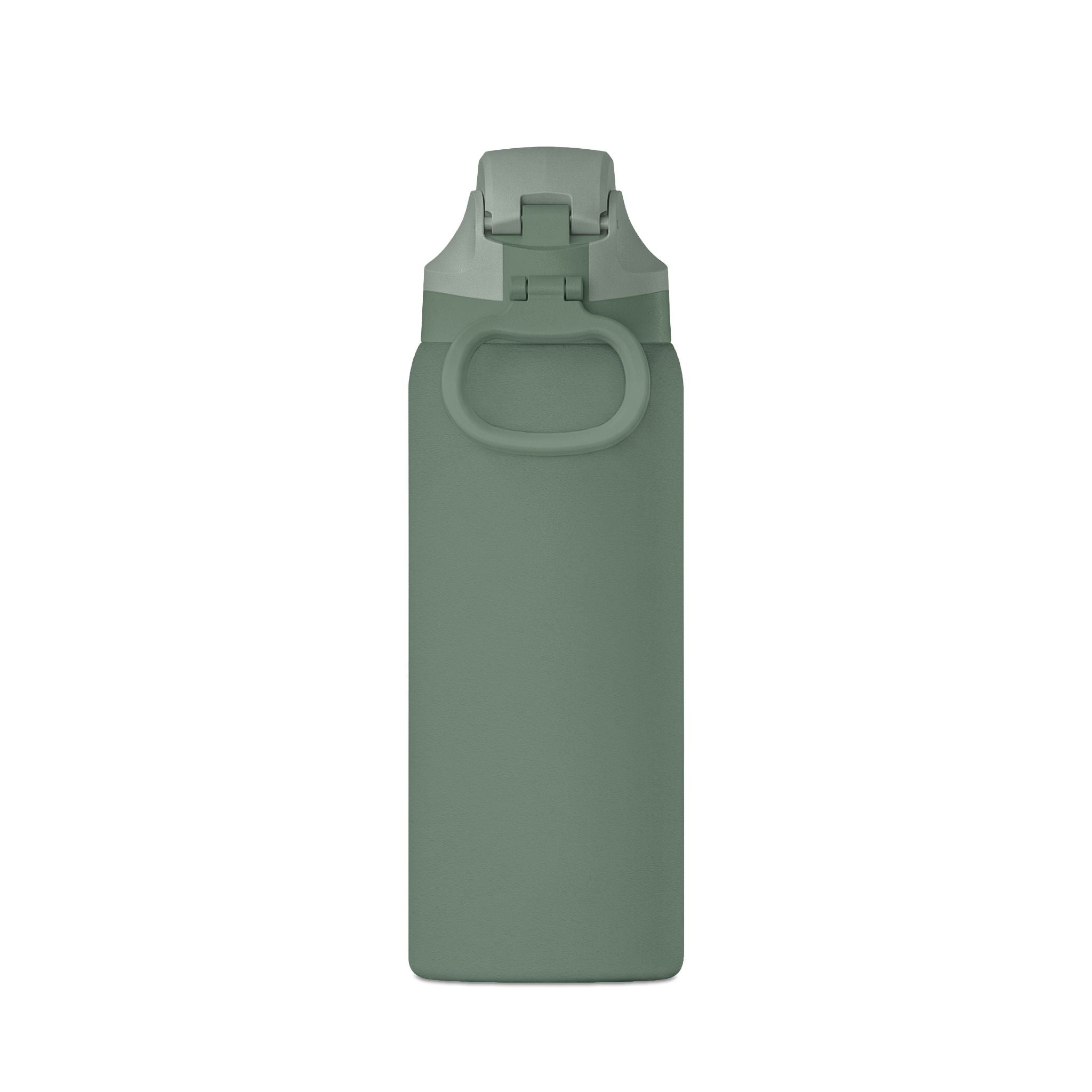 32oz Insulated Water Bottle — Matte Black Oasis, Leak‑Proof Travel Bottle