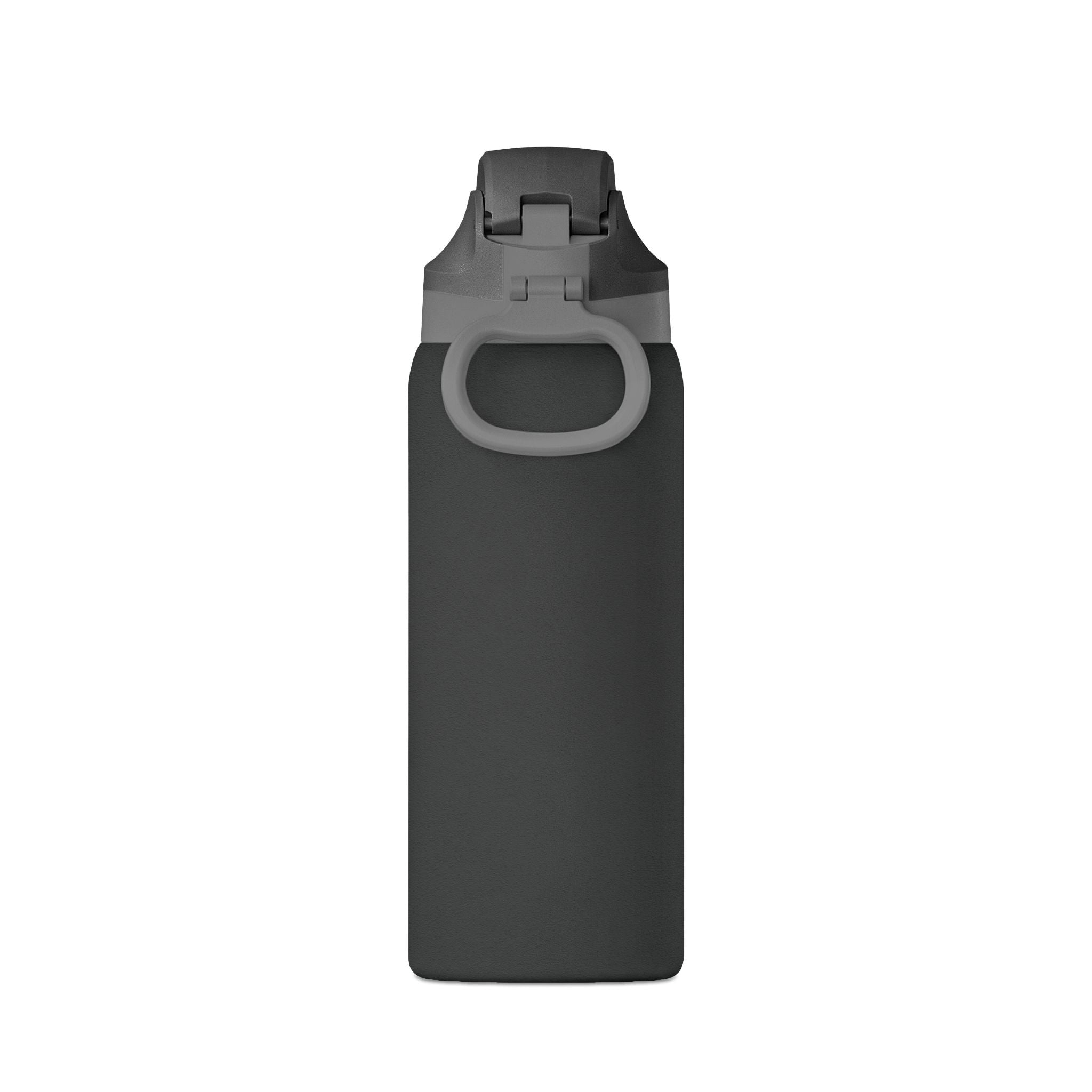 32oz Insulated Water Bottle — Matte Black Oasis, Leak‑Proof Travel Bottle