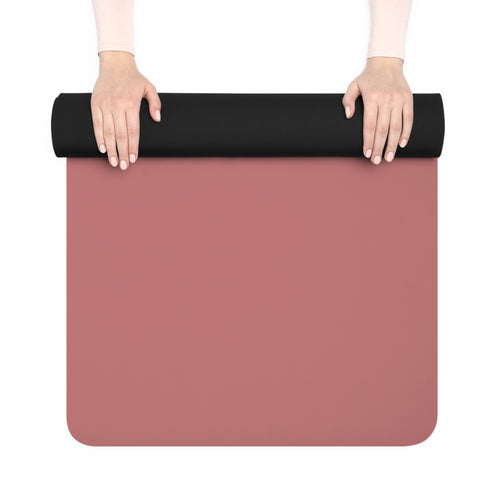 Rubber Yoga Mat — Non‑Slip Eco Grip Mat with "aura" Minimal Design
