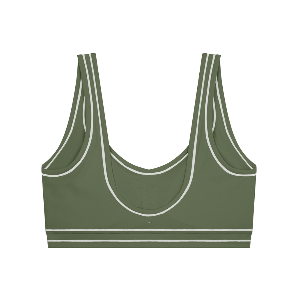 Women’s Topstitching Yoga Sports Bra