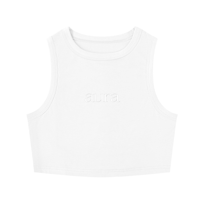 Women's Tight Crewneck Crop Tank Top