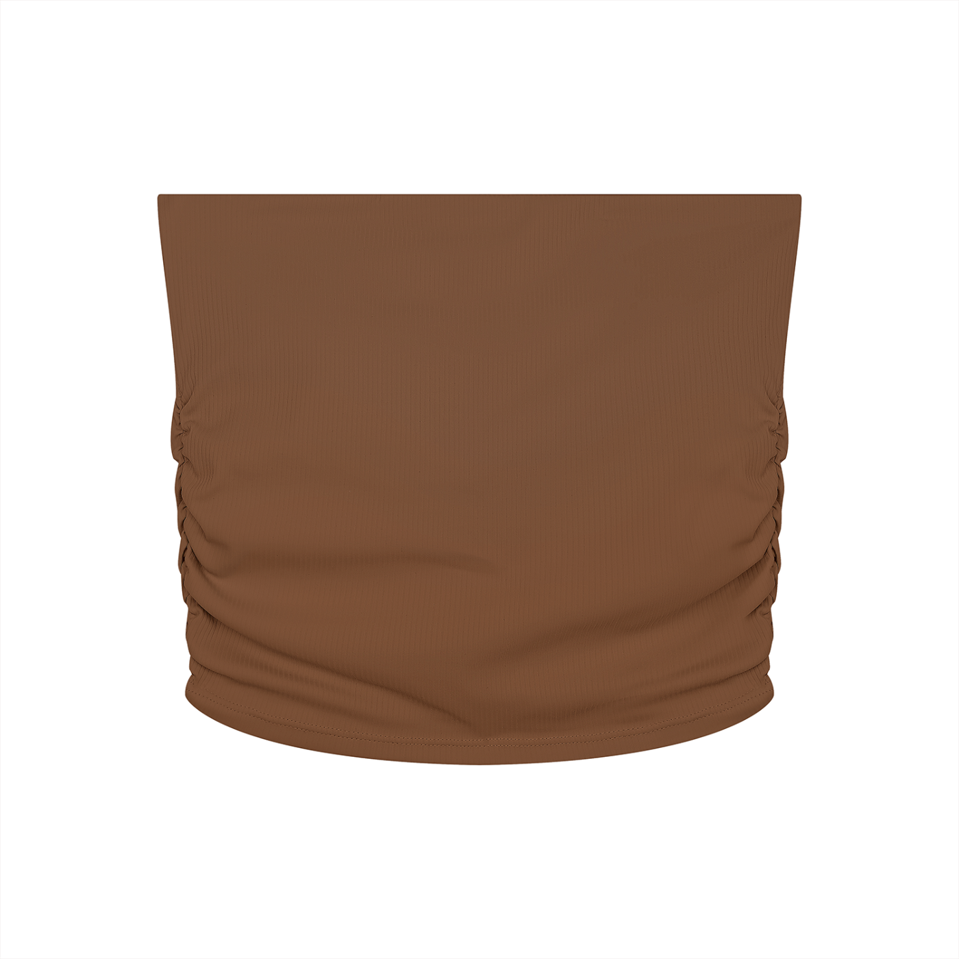 Women’s Ruched Cropped Yoga Tube Top