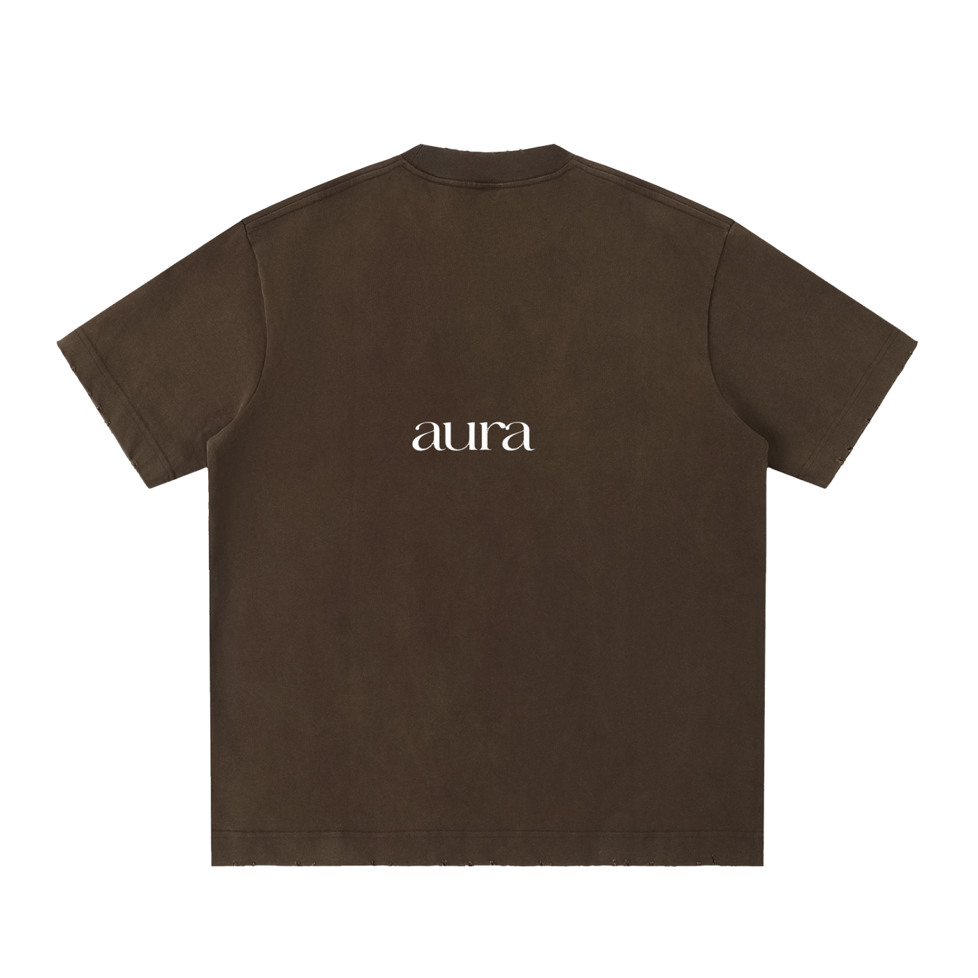 Heavyweight Vintage Washed Frayed T-Shirt