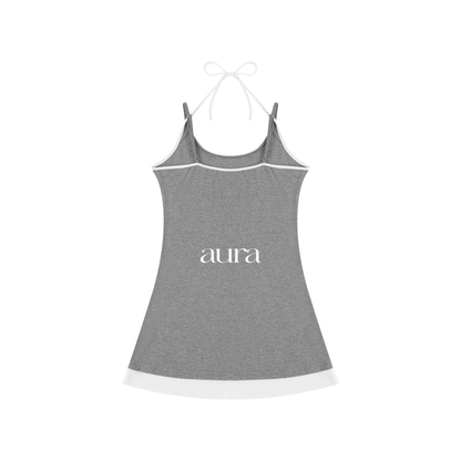 Women’s Color Block Sleeveless Dress