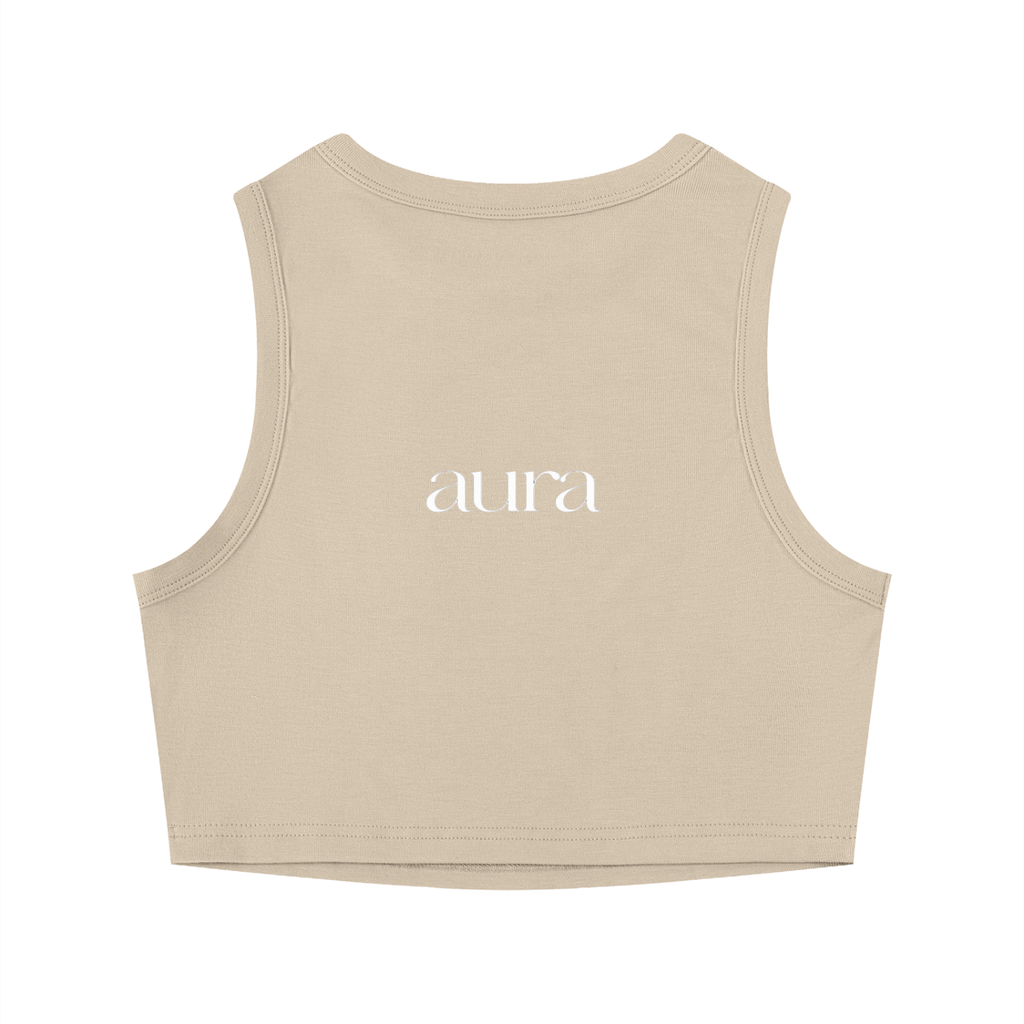 Women's Tight Crewneck Crop Tank Top
