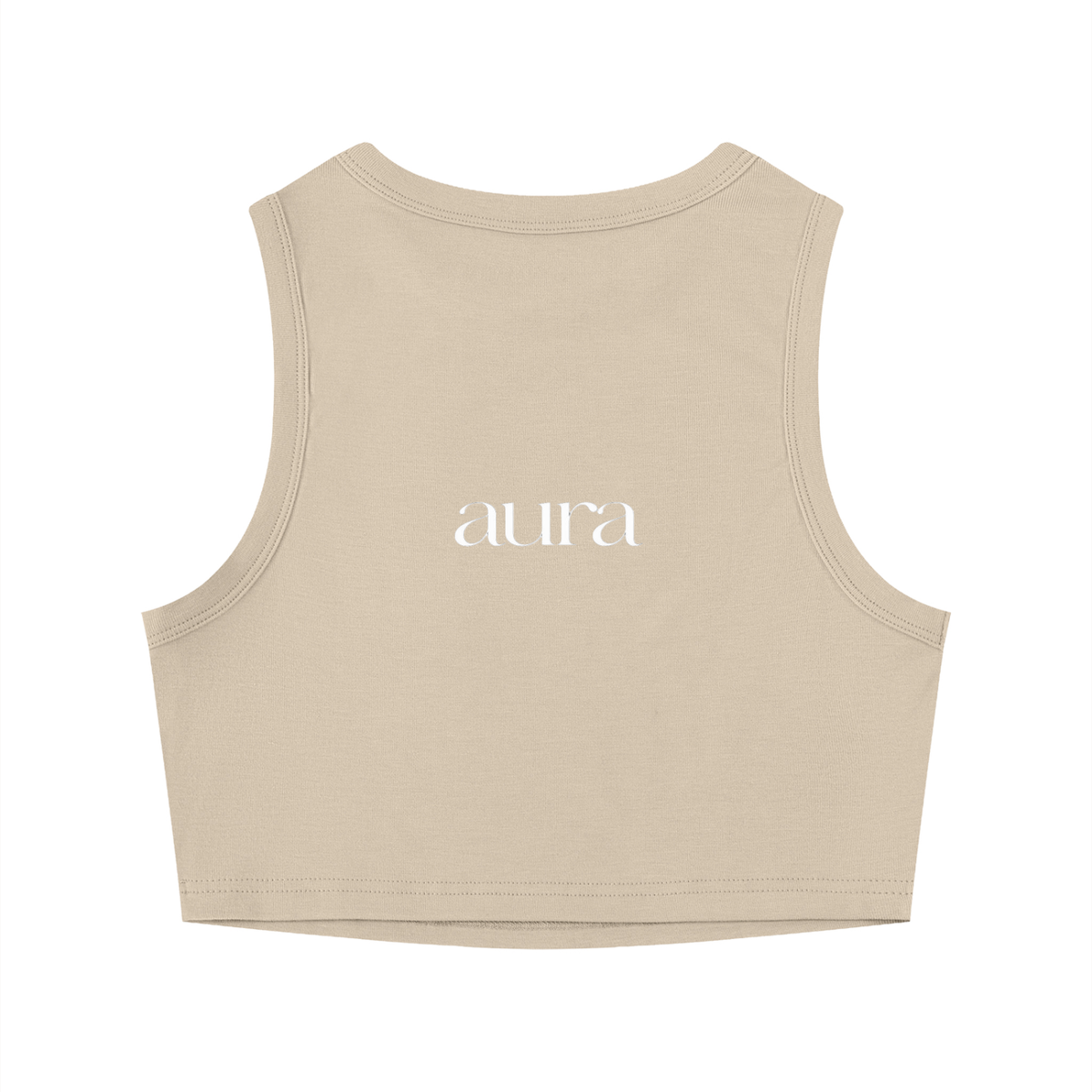 Women's Tight Crewneck Crop Tank Top