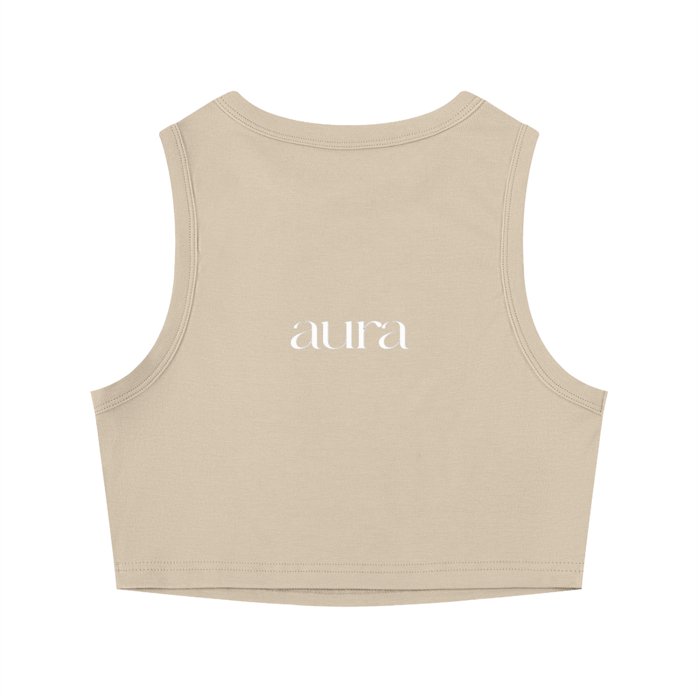 Women's Tight Crewneck Crop Tank Top