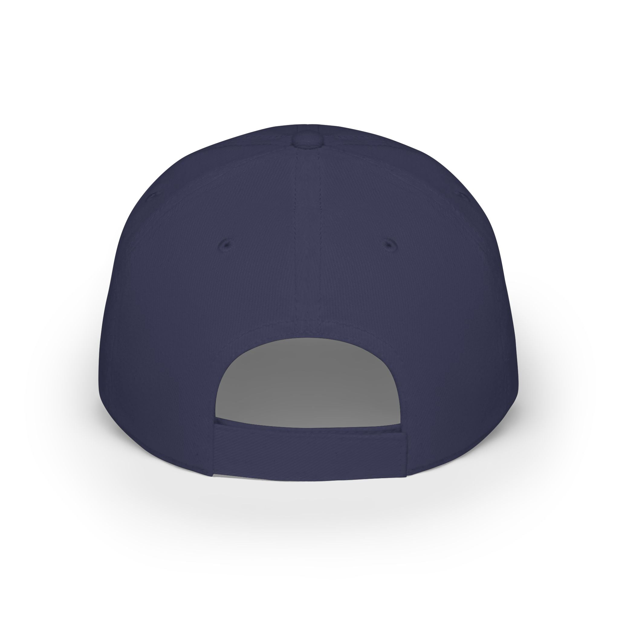Embroidered Low Profile Baseball Cap — Minimal 'aura.' Design