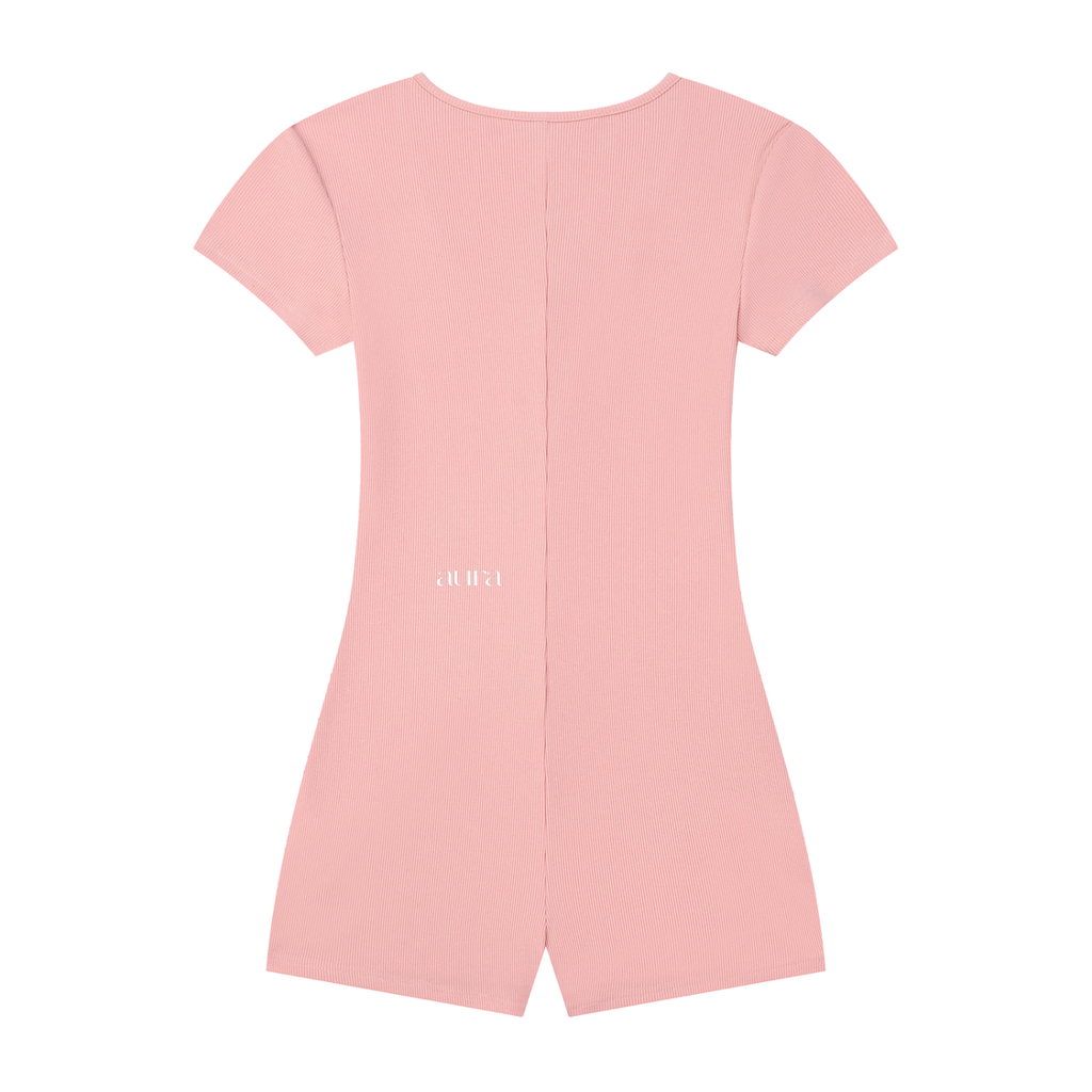 Women's Dual-Function Cape Tie-Waist Romper