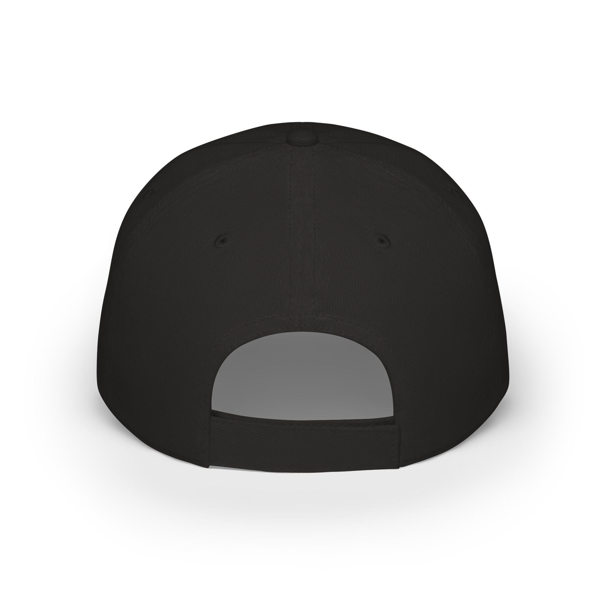 Embroidered Low Profile Baseball Cap — Minimal 'aura.' Design