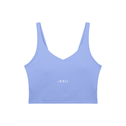 Women's V-Neck Yoga Sports Bra